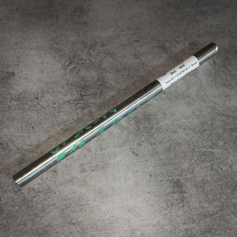 Inox 321 / Z10CNT18.11 D.16 L.280mm