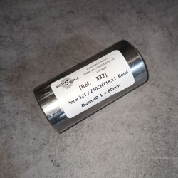Inox 321 / Z10CNT18.11 D.40 L.80mm