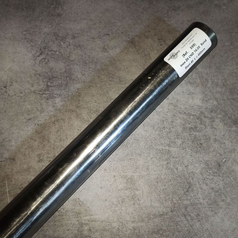 Inox Z6 CND 16.05 D.40 L.450mm