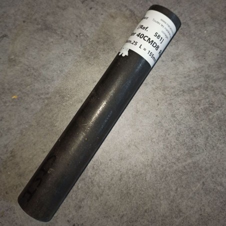 Acier 40CMD8 D.25 L.155mm