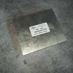 Aluminium 5754  Ep.16  130mm x 110mm