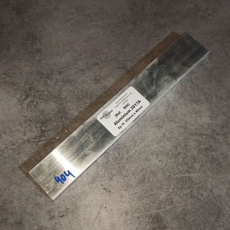 Aluminium 2017A  Ep.10  250mm x 40mm