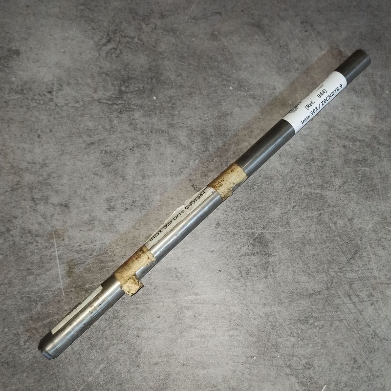 Inox 303 / Z8CND18.9 D.15 L.310mm