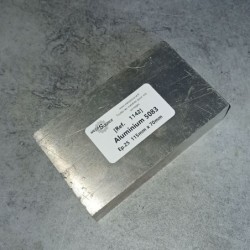 Aluminium 5083 Ep.25 115mm x 70mm