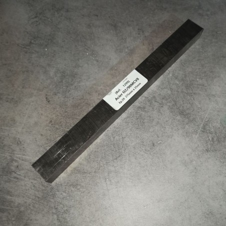 Acier O2/90MCV8 Ep.20 275mm x 25mm
