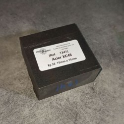 Acier XC48 Ep.36 75mm x 75mm