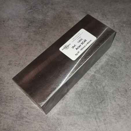 Acier XC48  Ep.47  160mm x 60mm