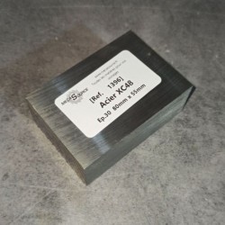 Acier XC48  Ep.30  80mm x 55mm