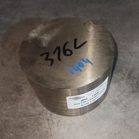 Inox 316L / Z2CND17.12.02  D.110  L.70mm