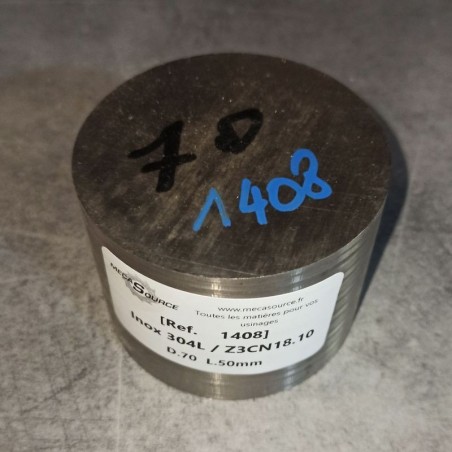 Inox 304L / Z3CN18.10  D.70  L.50mm