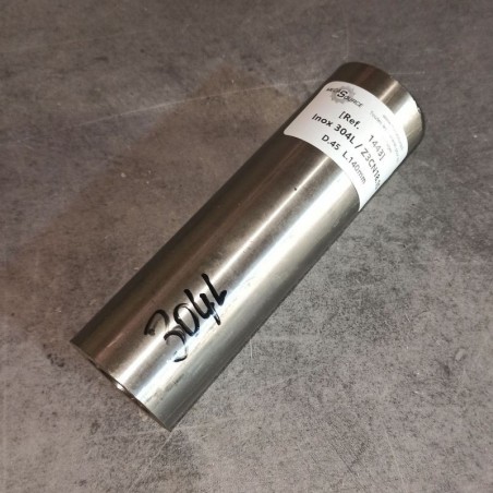 Inox 304L / Z3CN18.10  D.45  L.140mm