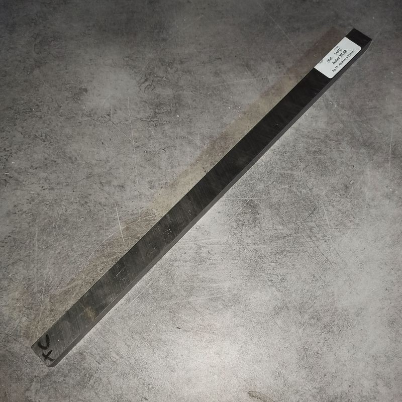Acier XC48  Ep.15  490mm x 25mm