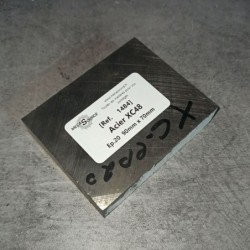 Acier XC48  Ep.20  90mm x 70mm