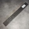 Acier D2 / Z160CDV12  Ep.30  420mm x 50mm