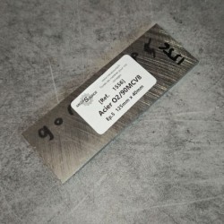Acier O2 / 90MCV8 Ep.5 125mm x 40mm