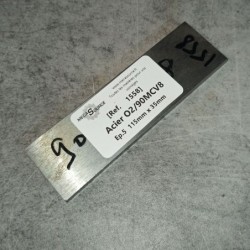 Acier O2 / 90MCV8 Ep.5 115mm x 35mm