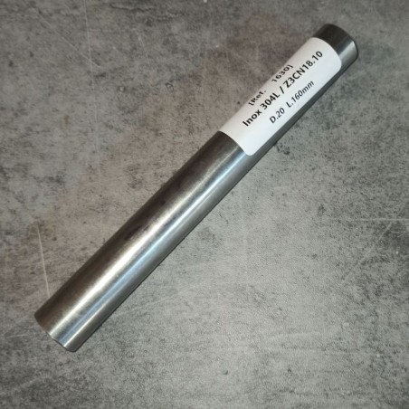 Inox 304L / Z3CN18.10 D.20 L.160mm