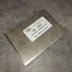 Inox 316L / Z2CND17.12.02 Ep.5 105mm x 75mm