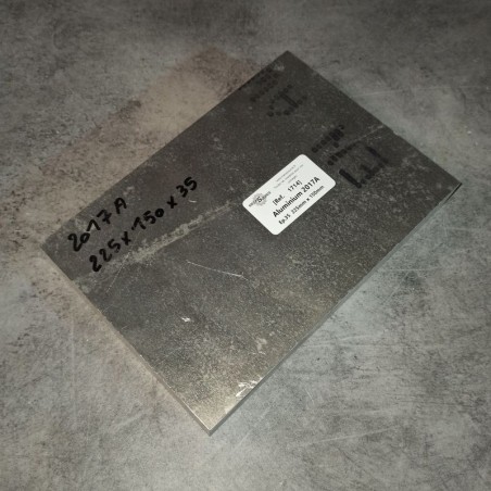 Aluminium 2017A Ep.35 225mm x 150mm