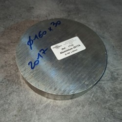 Aluminium 2017A D.160 L.30mm
