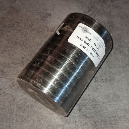 Inox 304L / Z3CN18.10 D.80 L.110mm