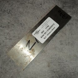 Acier D2 / Z160CDV12 Ep.3 155mm x 45mm