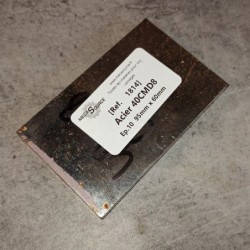 Acier 40CMD8 Ep.10 95mm x 60mm