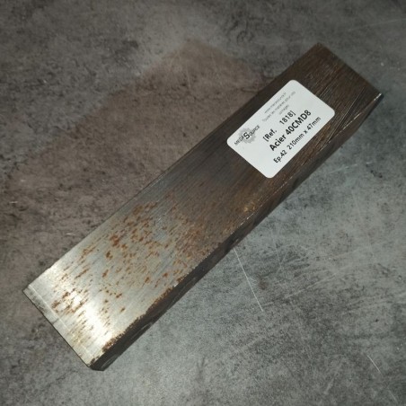 Acier 40CMD8 Ep.42 210mm x 47mm