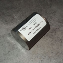 Acier D2 / Z160CDV12  D.56  L.65mm