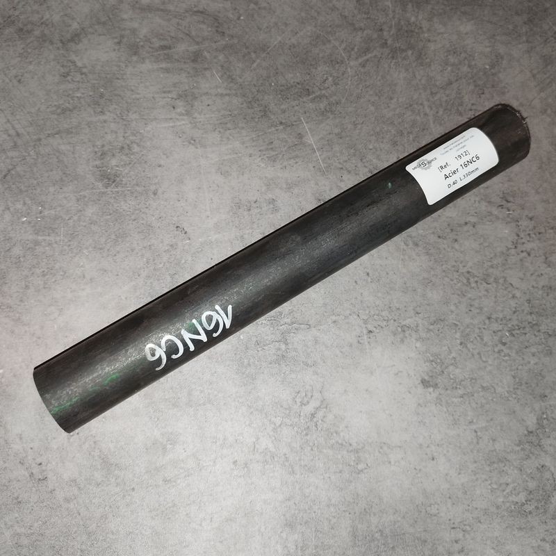 Acier 16NC6 D.40 L.330mm