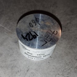Aluminium 7075 D.59 L.35mm