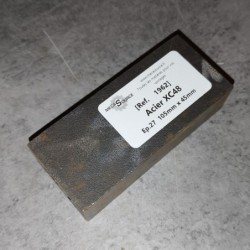 Acier XC48 Ep.27 105mm x 45mm