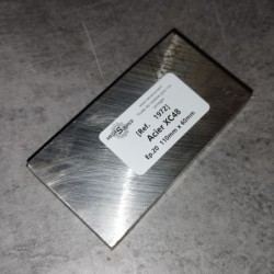 Acier XC48 Ep.20 110mm x 60mm