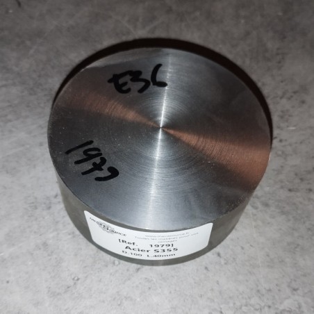 Acier S355 D.100 L.40mm