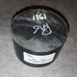 Plastique PA6 noir D.100 L.60mm