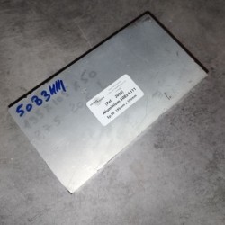 Aluminium 5083 h111 Ep.50  195mm x 105mm