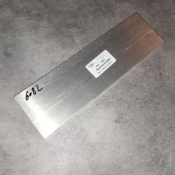 Aluminium 6082  Ep.15  305mm x 85mm