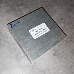 Aluminium 2017A  Ep.35  125mm x 125mm
