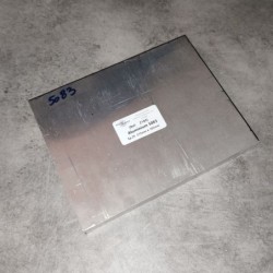 Aluminium 5083  Ep.25  215mm x 165mm