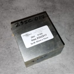 Inox Z35CD17  Ep.40  85mm x 75mm