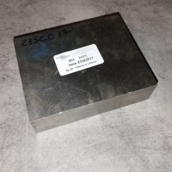 Inox Z35CD17  Ep.40  150mm x 120mm