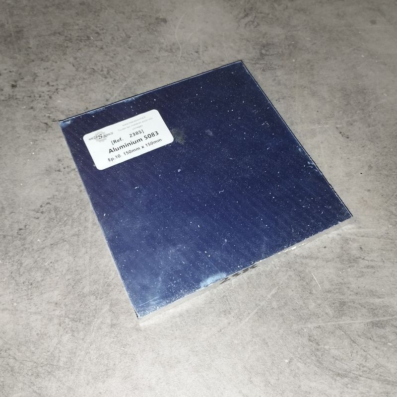 Aluminium 5083  Ep.10  150mm x 150mm