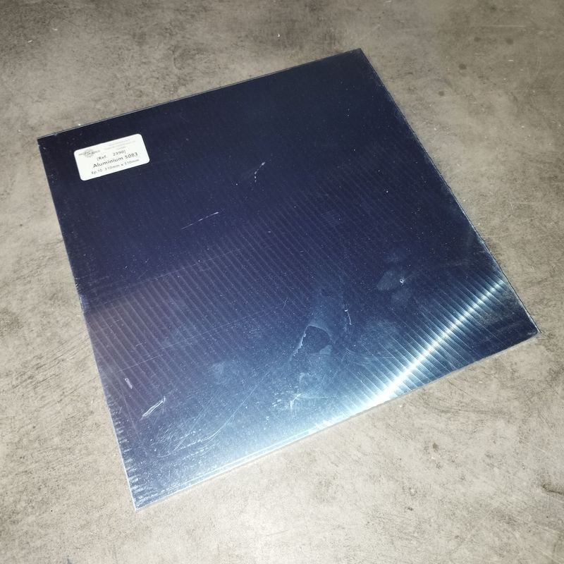 Aluminium 5083  Ep.10  310mm x 310mm