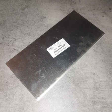 Aluminium 5083  Ep.8  255mm x 120mm