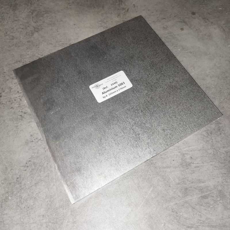 Aluminium 5083  Ep.8  225mm x 210mm