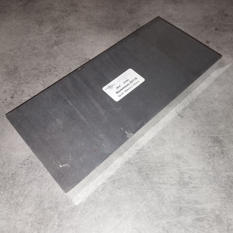 Aluminium 2017A  Ep.30  300mm x 135mm