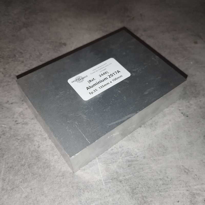 Aluminium 2017A  Ep.35  135mm x 100mm