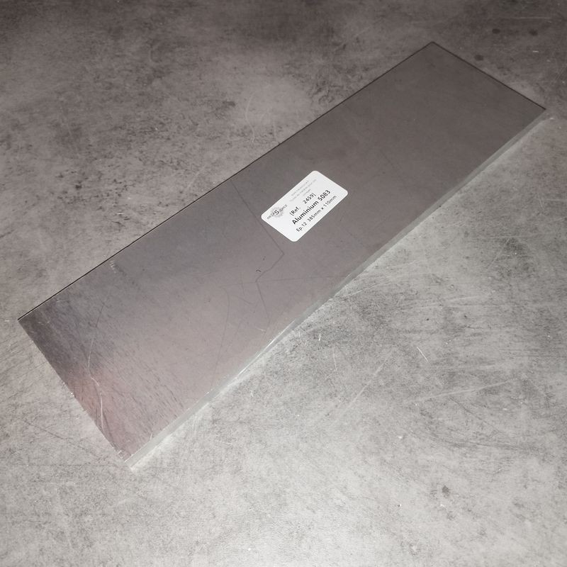 Aluminium 5083  Ep.12  385mm x 110mm