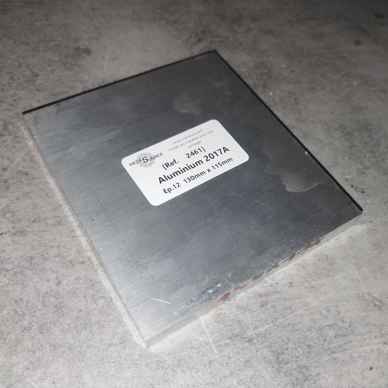 Aluminium 2017A  Ep.12  130mm x 115mm