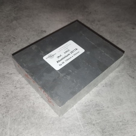 Aluminium 2017A  Ep.30  130mm x 105mm